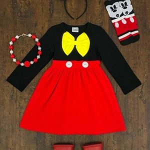 Mickey BOUTIQUE DRESS with Socks only